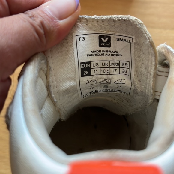 Veja Esplar Mid/high top toddler/kid shoes size 11 - Picture 5 of 6